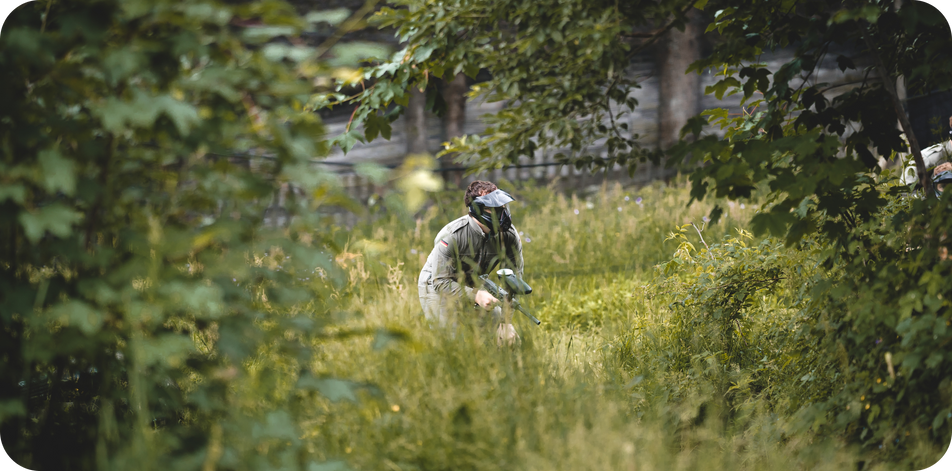 Paintball battlefield in Tatras