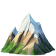 Mountain emoji