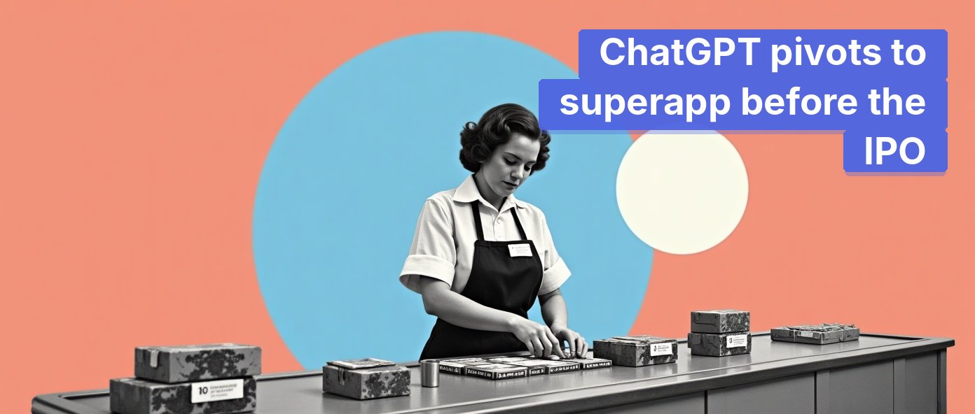 A 1960s shopkeeper arranges boxed products on a department-store counter.