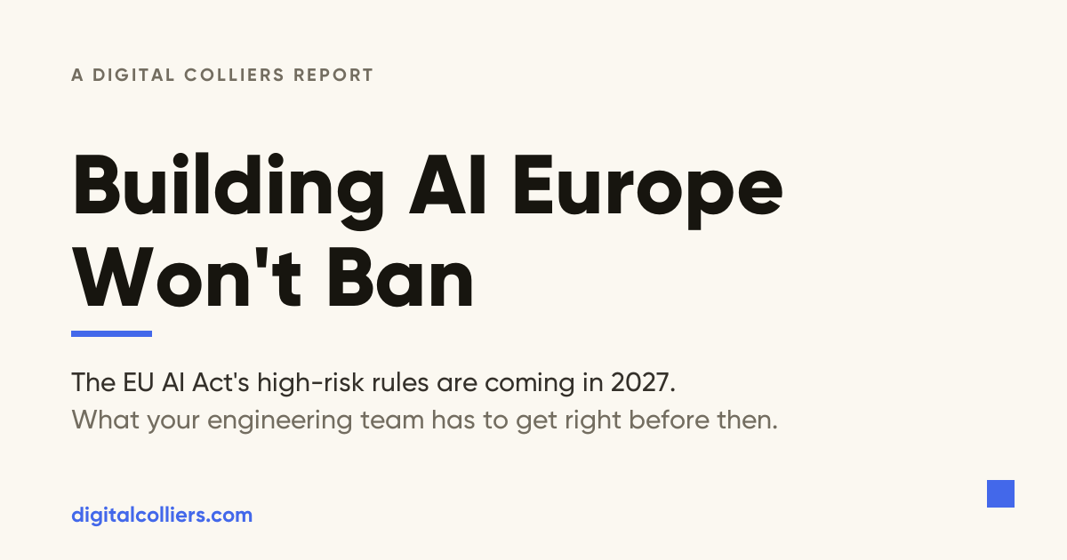 Building AI Europe Won't Ban report cover